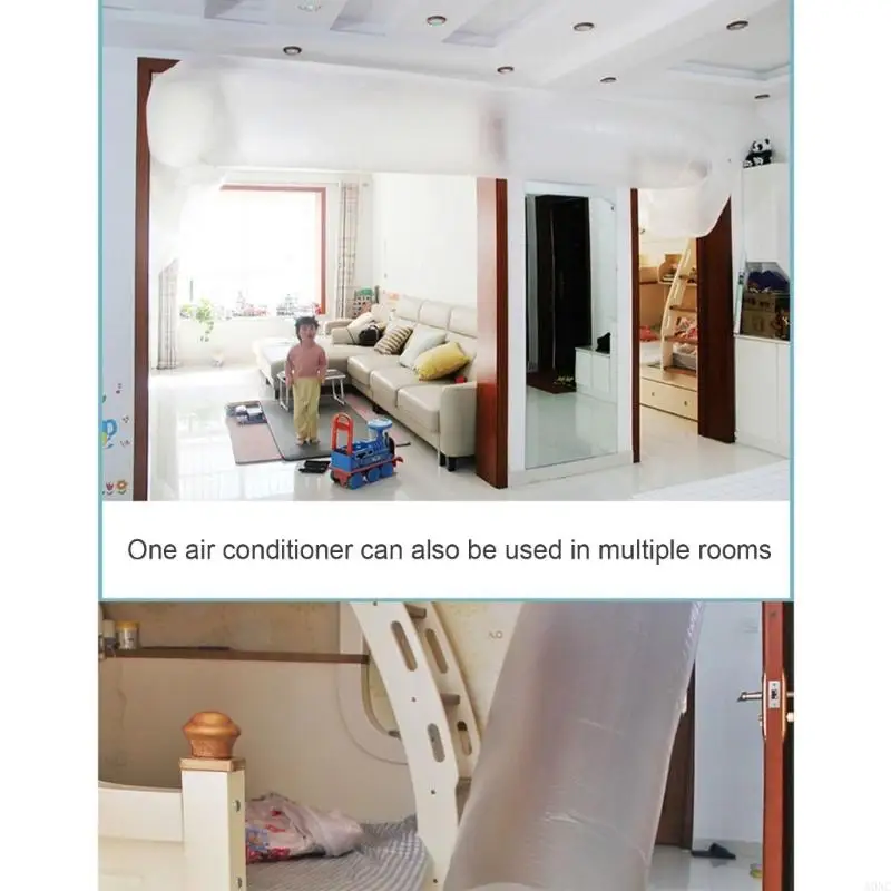 Máy điều hòa không khí động linh hoạt A0NC Hướng dẫn sử dụng túi ống thổi mở rộng Ống dẫn đa năng