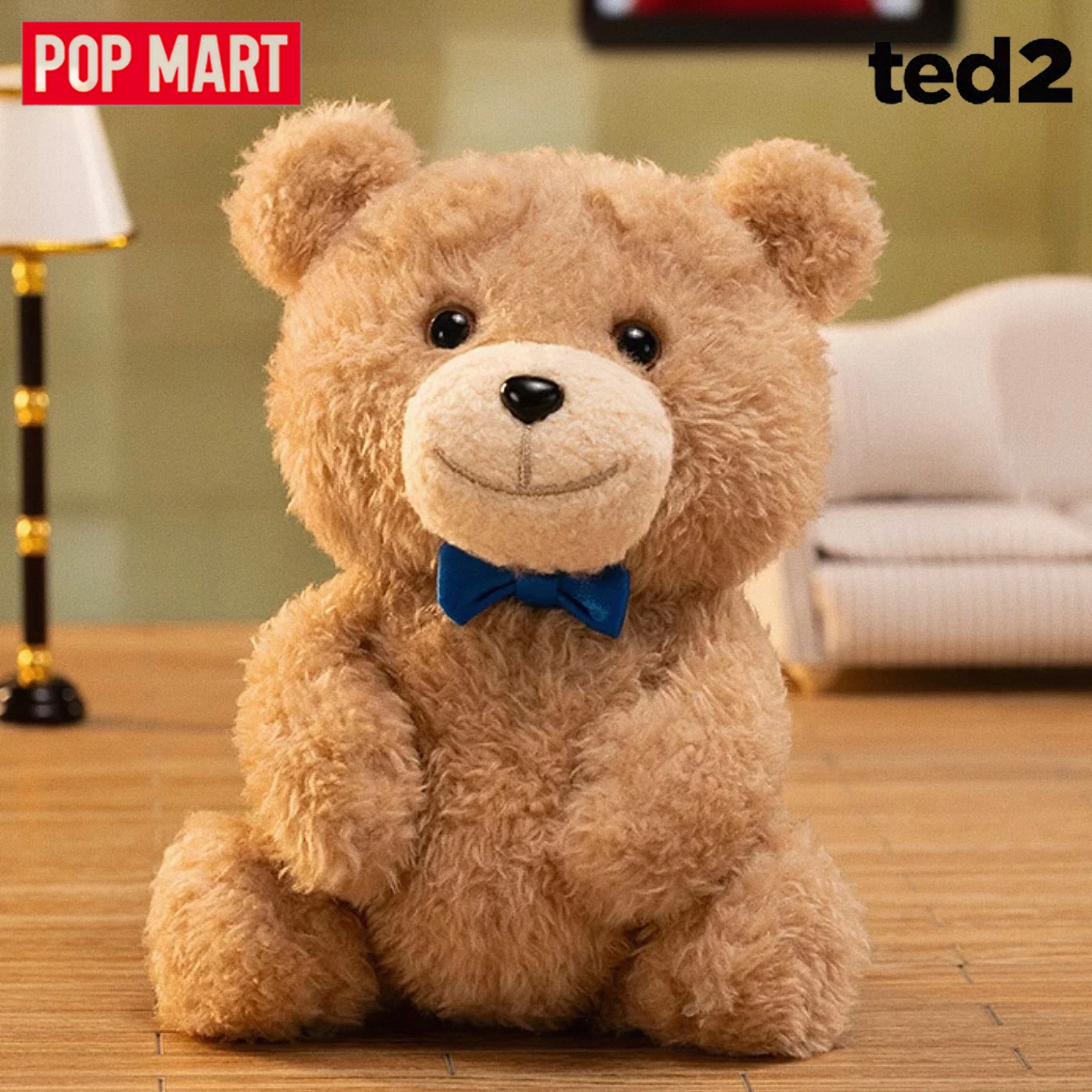 

POP MART Ted 2 Bear Surprise Box Blind Box Mystery Box Cute Plush Toy Stuffed Toy Action Figure Bag Charm Bag Pendant Gift