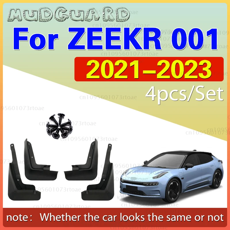 

4 шт. автомобильные брызговики брызговики крыло для Zeekr 001 2021-2023 2022 автомобильные аксессуары