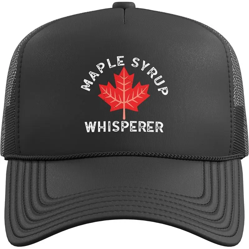 Maple Syrup Whisperer Maple Tree For Syrup Maple Syrup Trucker Hat With Adjustable Mesh Back