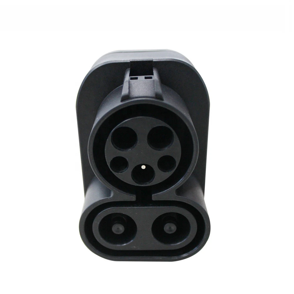 

250A 62196-3 Adapter Electric Vehicles Charging Adapter EV Connector Socket CCS1 To CCS2 Adapter Ccs