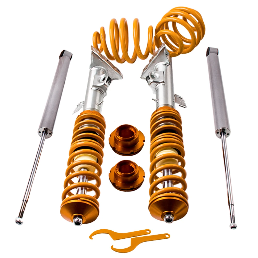 

Койловеры MaXpeedingrods, комплект амортизаторов для BMW E36 325 328 1995-1999 годов, регулируемые опускающиеся койловеры, амортизаторы