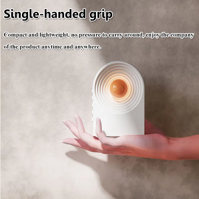 Mini Portable Bluetooth Speaker White Noise Sleep Aid Music Box TWS Stereo Sound MP3 Music Player with Atomosphere Night Light