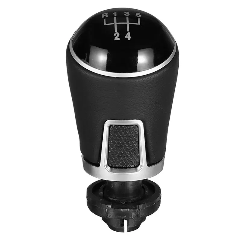 Stablize 2X Gear Shift Knob Manual Gear Shifter Lever Stick Head Handle Level Universal 5 Speed For Jetta Golf