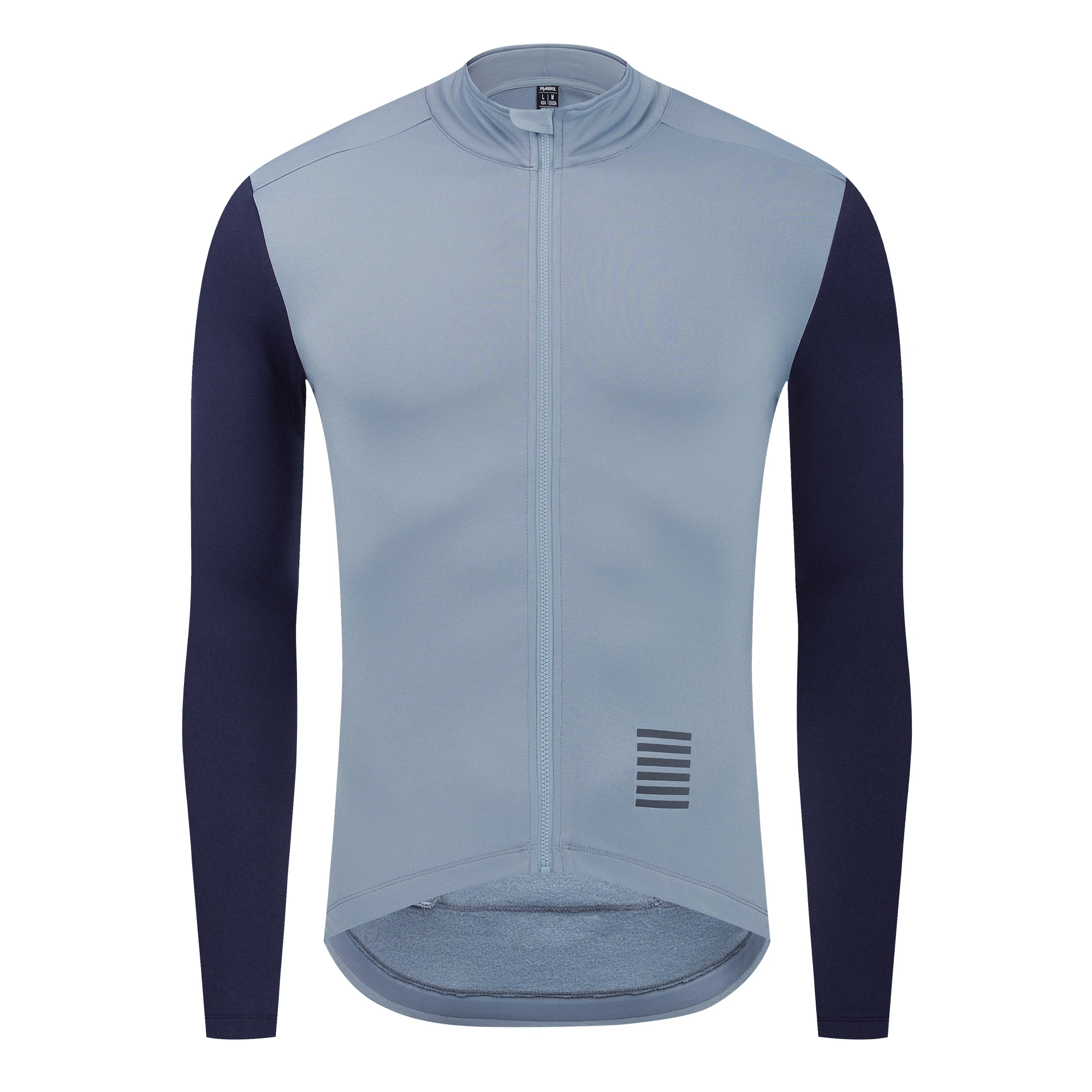 YKYWBIKE Winter Herren Radtrikot 5-15 ° C Thermofleece-Radsportbekleidung Fahrradjacke MTB Rennradjacke Radfahrer-Oberteile – Detail 13