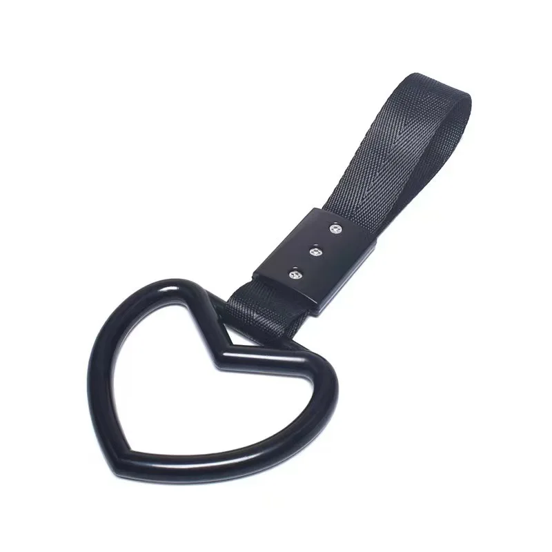 Heart Ring Handle Hang Ring Subway Train Bus Handle Hand Strap Drift for Car Interior Pendant Decoration Gifts