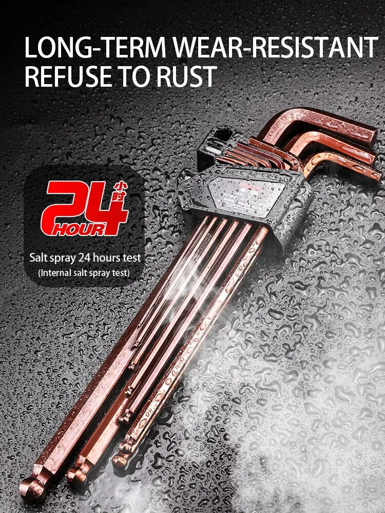 L Type Hand Tools Kit Allen Key Set Hex Wrench Screwdriver Set Hexagon Spanner Universal Ball End Torx Star Keys Tool