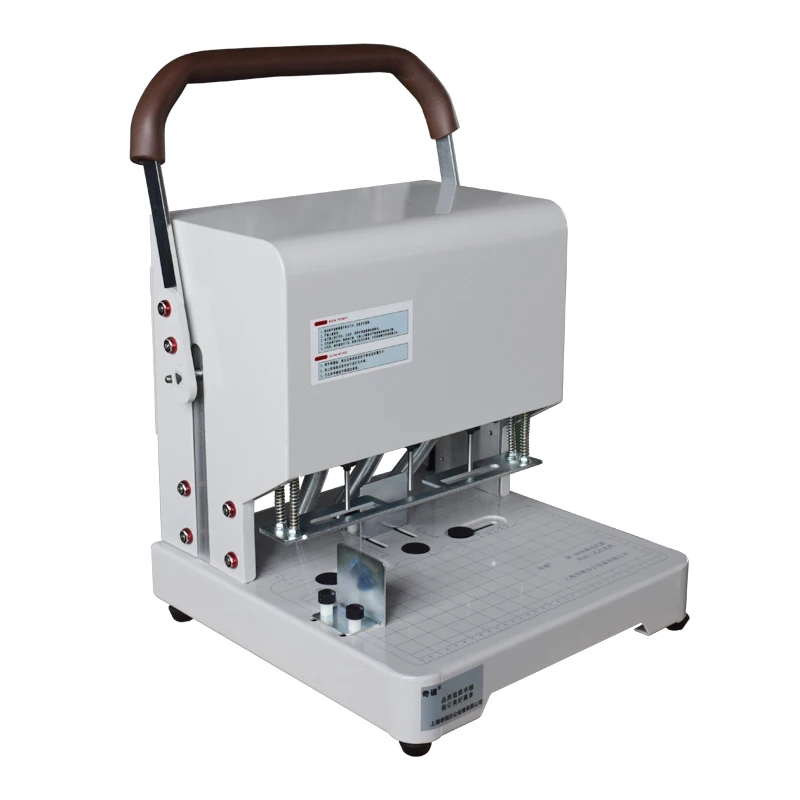 Qiyan 40SK electric 3-hole binding machine, three-hole punching machine, financial voucher, accounting dossier, wire-mounted adj