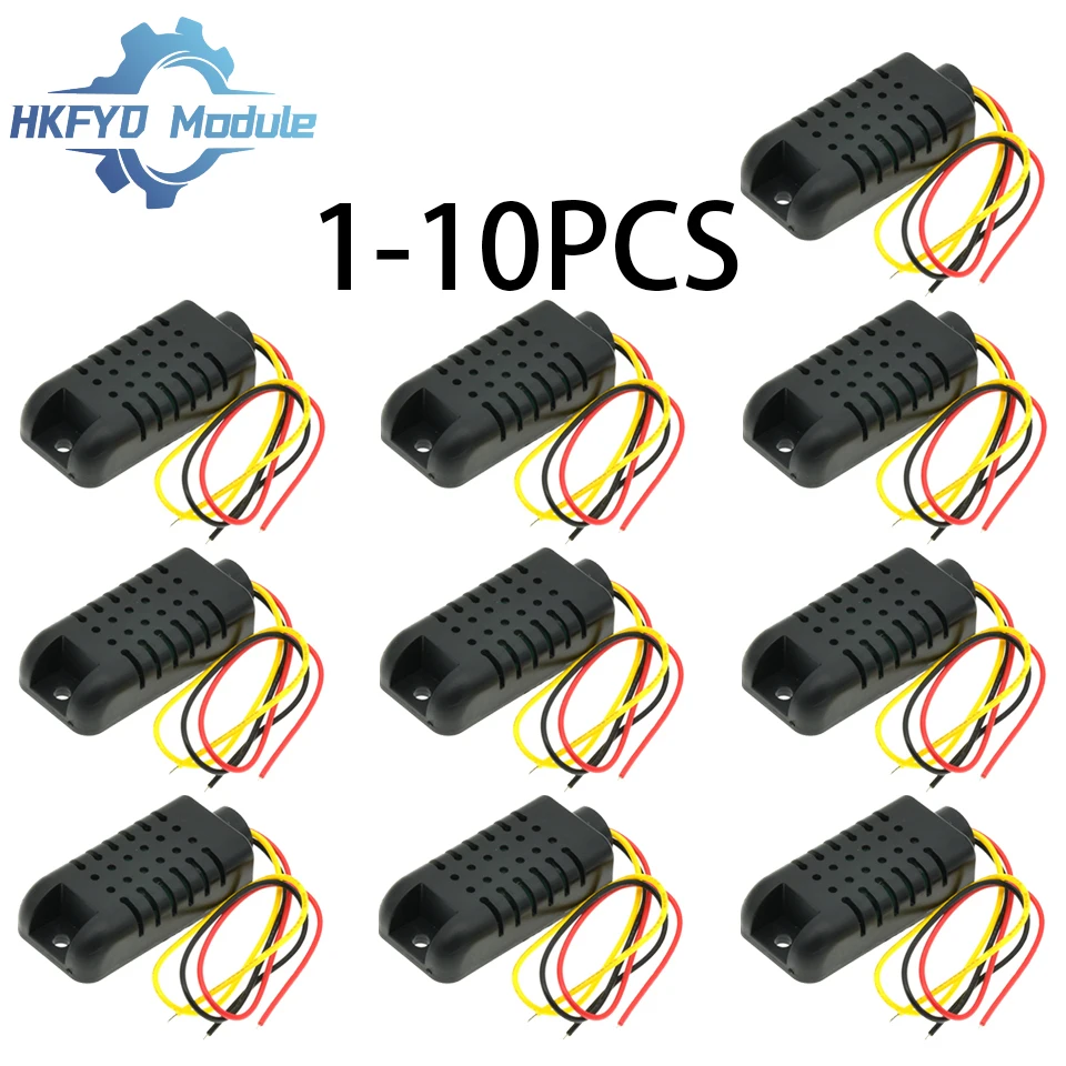 1-10PCS DHT21 Digital-output Relative Humidity & Temperature Sensor/Module,Connect With Single-bus-line Sensor AM2301 AM2301A
