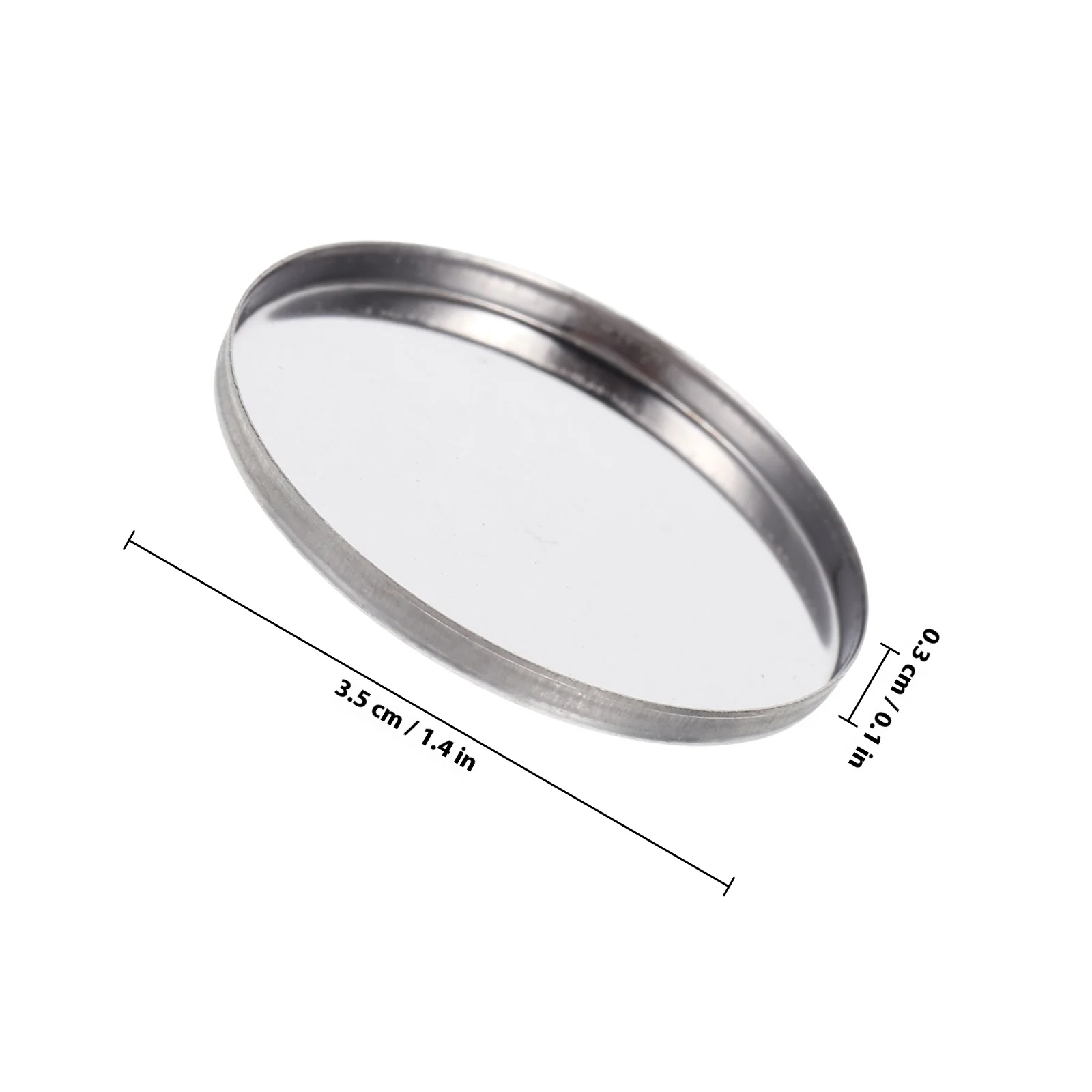 20pcs Eyeshadow Pan Empty Metal Tray Magnetic Plate Travel Storage Blusher Holder Diy Lipstick Container Makeup