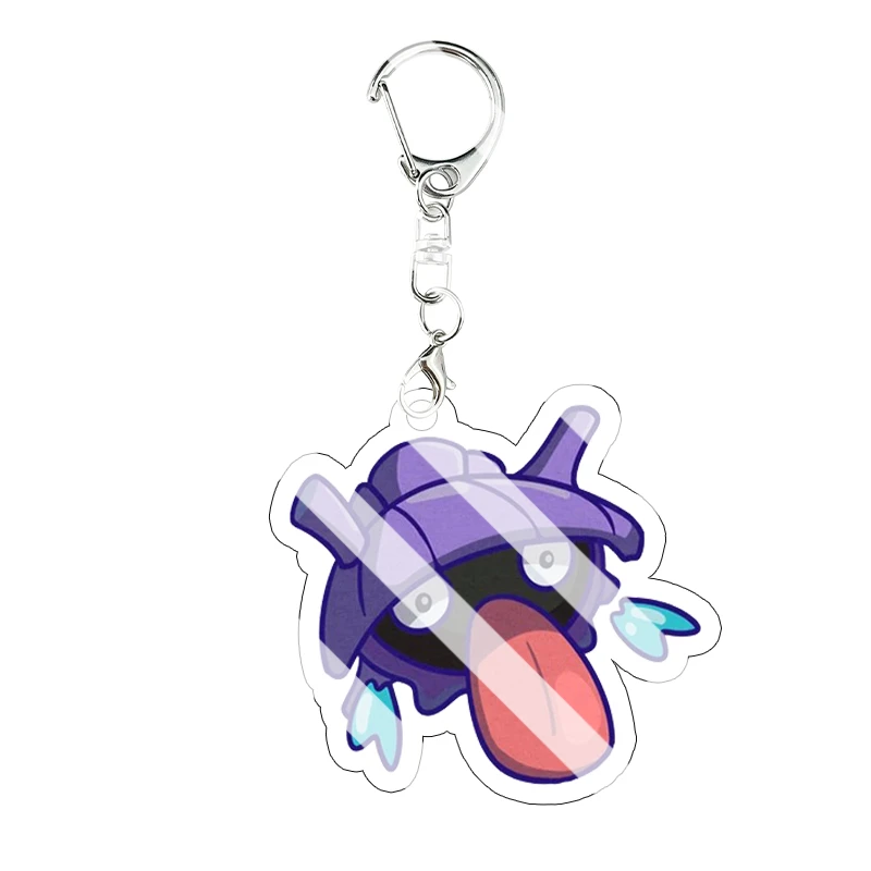 Dragonite Mimikyu Acryl-Schlüsselanhänger Zorua Jirachi Phantump Cartoon-Anhänger Schlüsselring Sammlerstück Taschenanhänger Anime Geburtstagsgeschenk – Detail 3