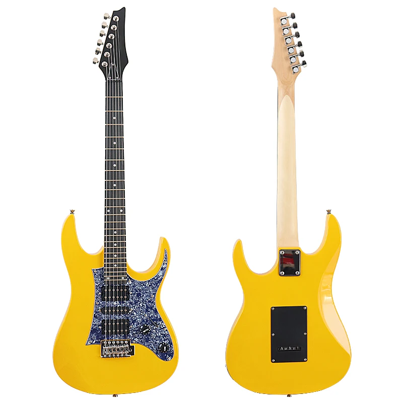 6 Strings Electric Guitar 39 Inch High Glossy Guitarra Solid Basswood Fast Deliver Good Handicraft