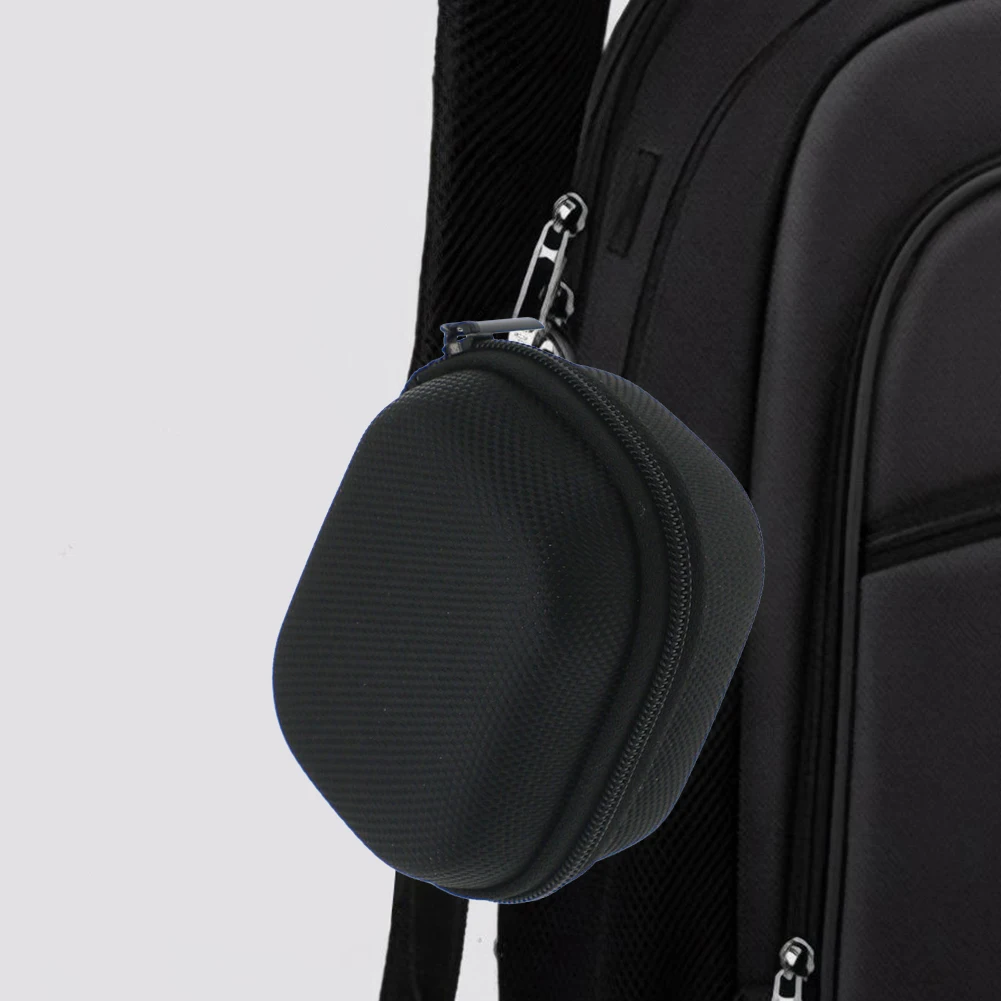 EVA casing keras tahan guncangan, sarung pelindung perjalanan Anti gores dengan saku jaring & Carabiner untuk B & O Beoplay EX earphone nirkabel