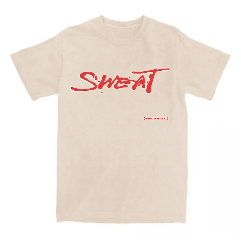 Melanie C Schweiß T-shirts Kurzarm Baumwolle Weibliche T-shirt Unisex Streetwear Oansatz Lose Beiläufige Frauen Männer T Shirt Graphic Tees