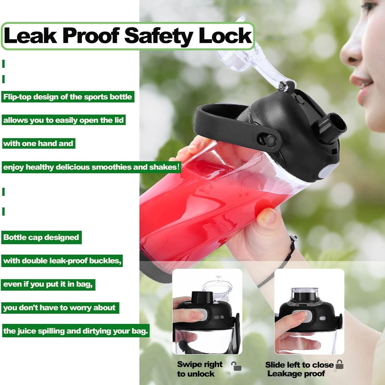 خلاط USB صغير محمول باللون الأبيض مدمج ومريح مع ستة شفرات فائقة - مثالي لأنماط الحياة أثناء التنقل. خالية من مادة BPA بسرعة 13.5 أونصة