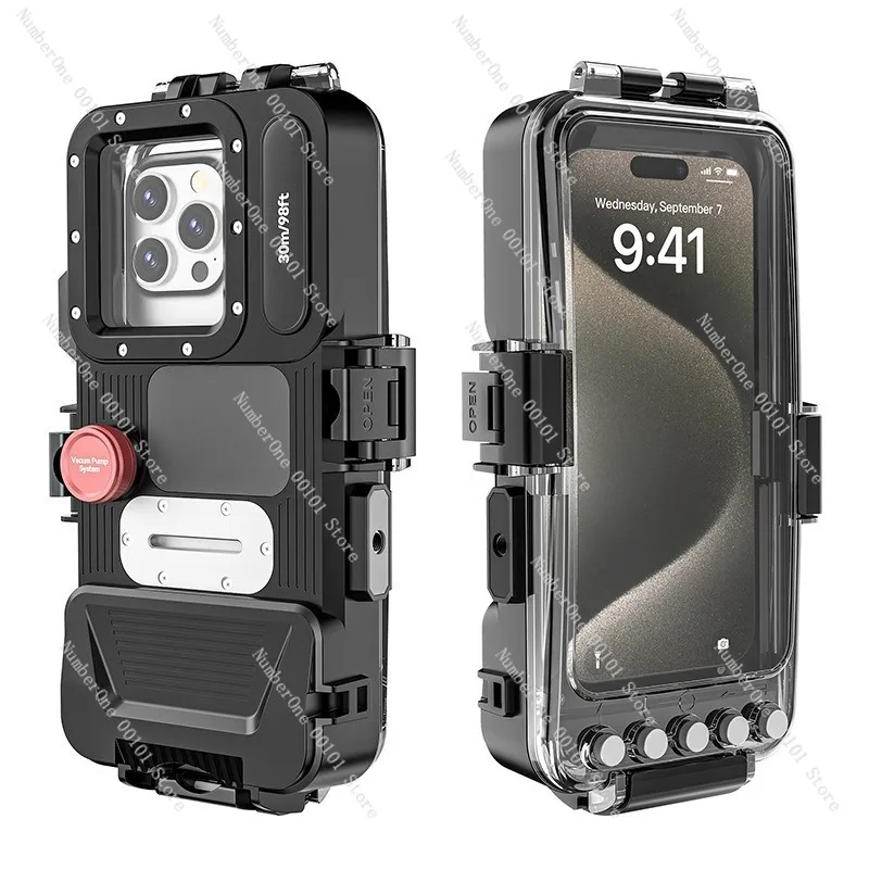 Waterproof 30m Bluetooth Diving Case for Smartphones Universal Underwater Phone Housing Compatible with Deep