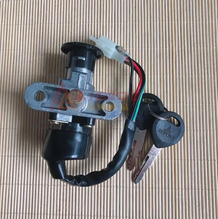 Seat Lock Key kit for Chinese QJ Keeway Scooter for 3KJ JOG 50 Yamaha Motorcycle Lock Ignition Key Switch Set