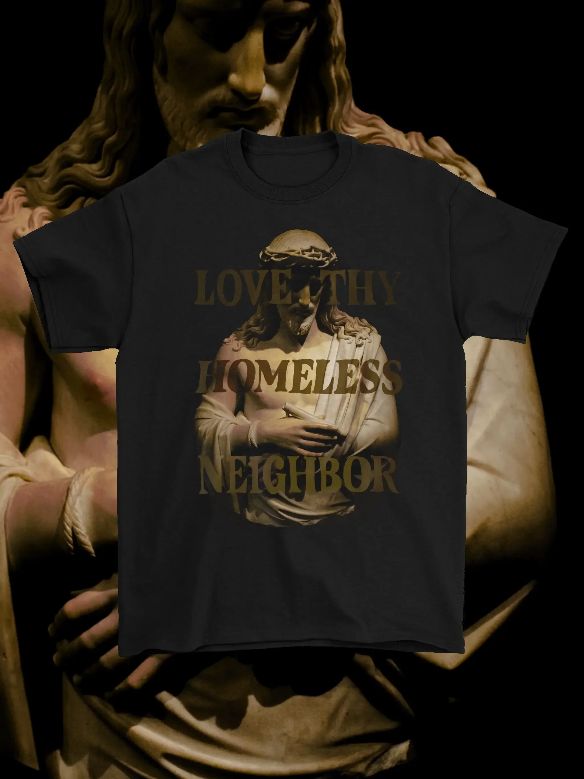 Love Thy Neighbor Anime Kawaii Summer Korean Style T Shirt