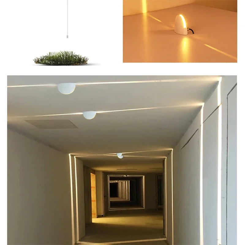 Modern outdoor indoor spotlight Arc aisle doorpost corridor luminaria Creative simple atmosphere window sill lamp home decor бра