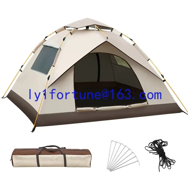 Outdoor household portable ultra-light folding sunscreen insulation automatically opens camping tent