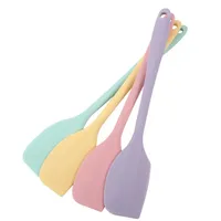 Heat-Resistant Silicone Spatula: Versatile Non-Stick Kitchen Tool for Cooking, Baking, and Stirring - Food Grade, Easy to Clean