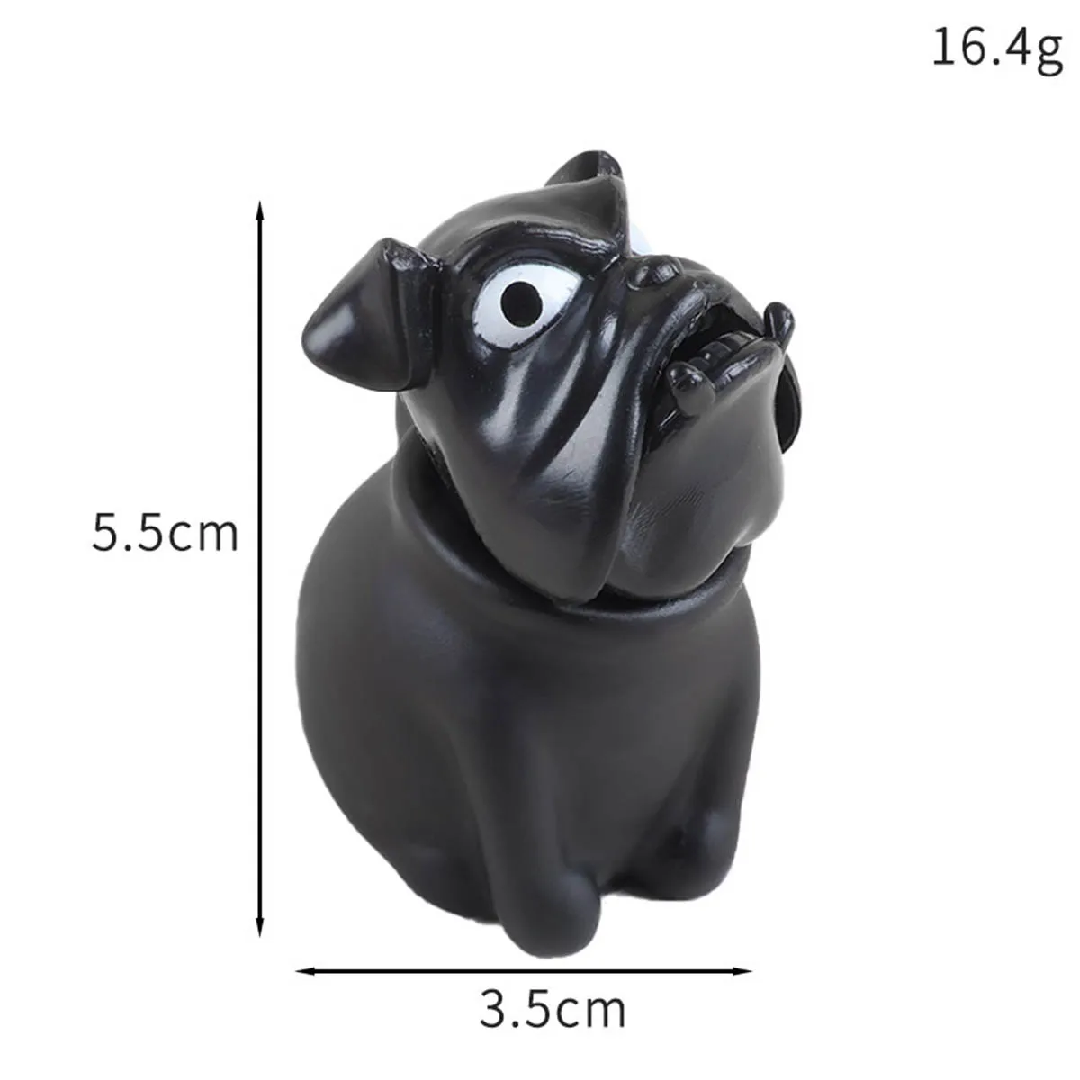 Lustiges Squeeze-Hundekopf-Spielzeug, kreativer einziehbarer Hundekopf, Pinch Fidget Angry Dog Squeeze Vent, Erwachsene und Kinder, Stressabbau-Spielzeug, Geschenk