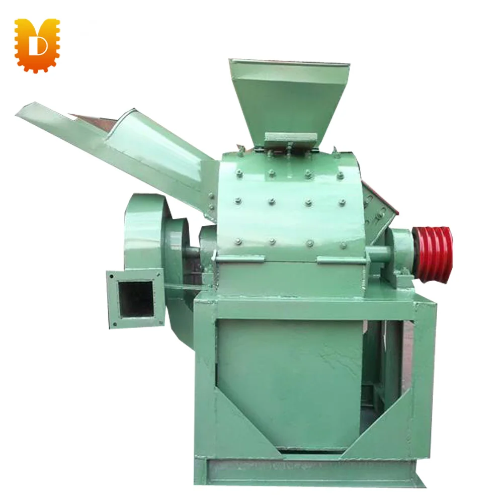 Big Capacity Three Feed Port Wood Straw Tree Branch Crushing Machine