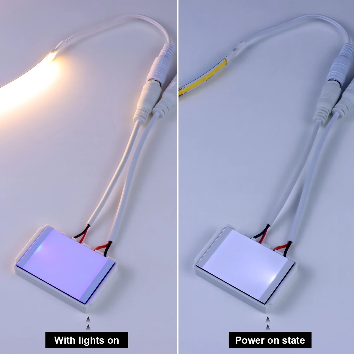 12V 5A Penetrating Touch Sensor Switch For Bathroom Mirror Light Backlight Decor Capacitive CCT Adjustable LED Dimmer Switch