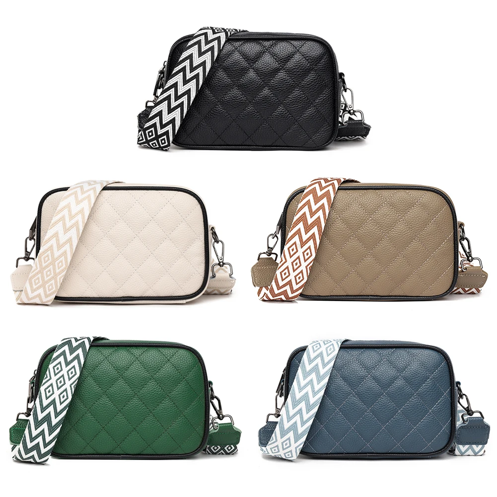 

Women Crossbody Bag Genuine Leather Vintage Shoulder Bag Casual Female Satchel