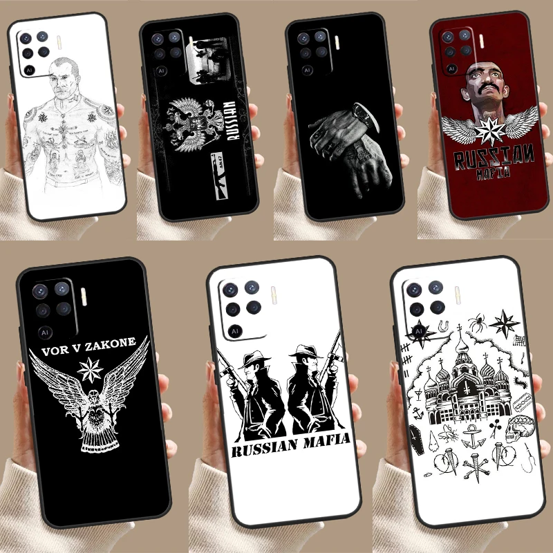 Russian Mafia For OPPO A57S A53S A54S A98 A78 A58 A79 A15 A17 A77 A16 A76 A96 A52 A72 A5 A9 A94 A74 Case