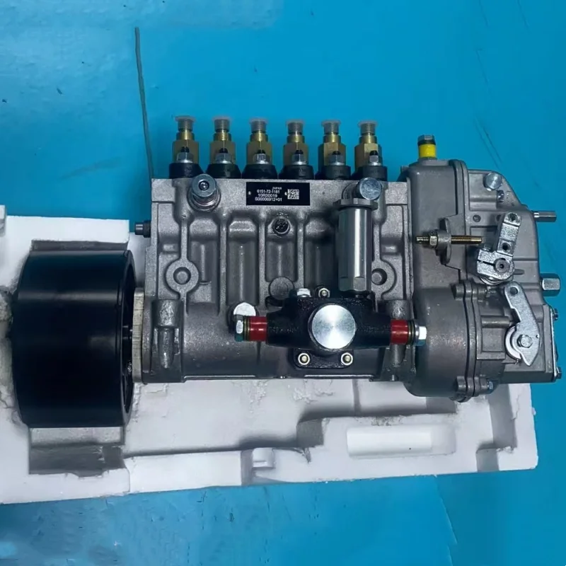 

S6D125 is suitable for engine accessories fuel injection pump high pressure oil pump 6151-71-1211