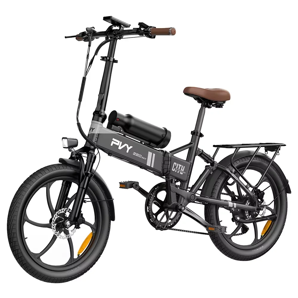 PVY Z20 MAX Electric Bike, 750W Motor, 36V 25.6Ah Battery, 20*2.3-inch Tires, 25km/h Max Speed, 200km Max Range, Hydraulic Brake