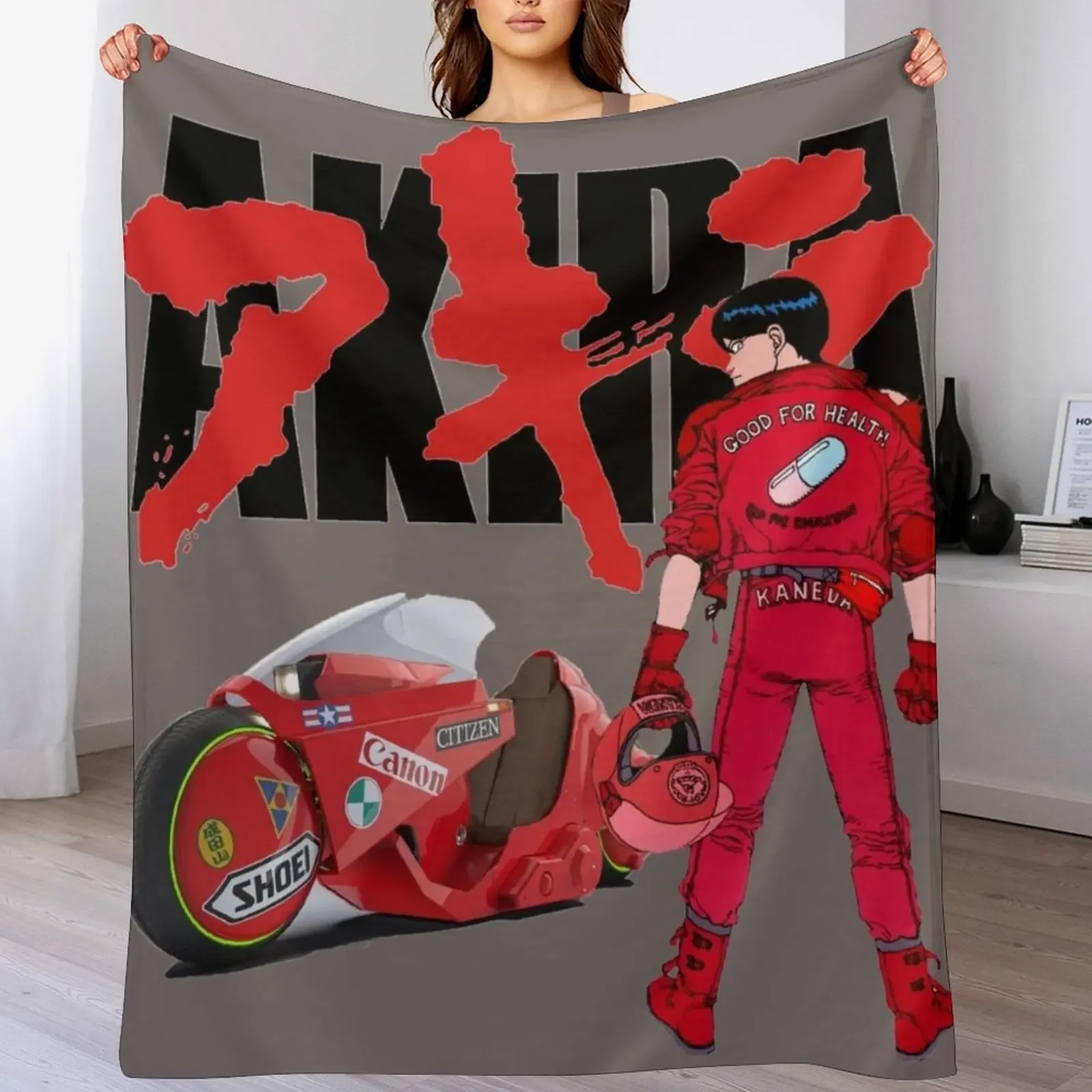 

akira Throw Blanket Outdoor Soft Blanket for Picnic Beach Camping