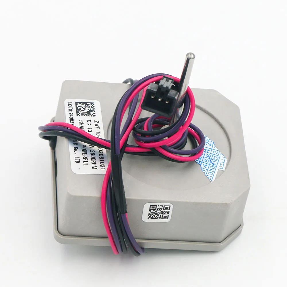 

ZWF-10-2 B03081031 for Refrigerator Parts Evaporator Fan Motor Assembly with Fan Blade KBL-48ZWT05-1202(DC13.2V 2W 2600r/min)