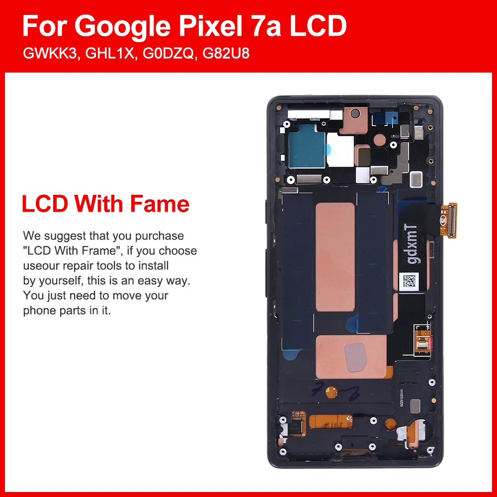 Amoled pixel 7a pantalla para google pixel 7a display lcd painel