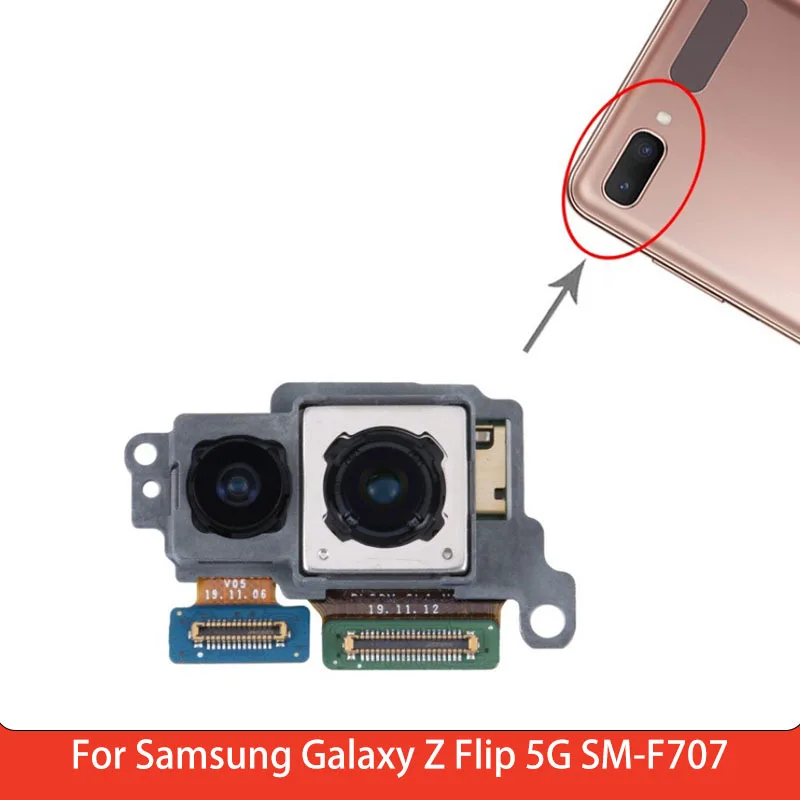 Back Facing Camera For Samsung Galaxy Z Flip 5G SM-F707 Camera Module Replacement Spare Parts