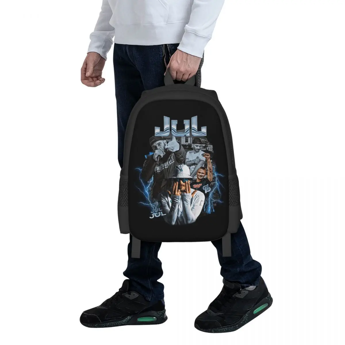 

Рюкзак Jul Bootleg для студентов, школьный ранец, походный/туристический рюкзак для мальчиков и девочек, модная сумка для книг, наплечная сумка