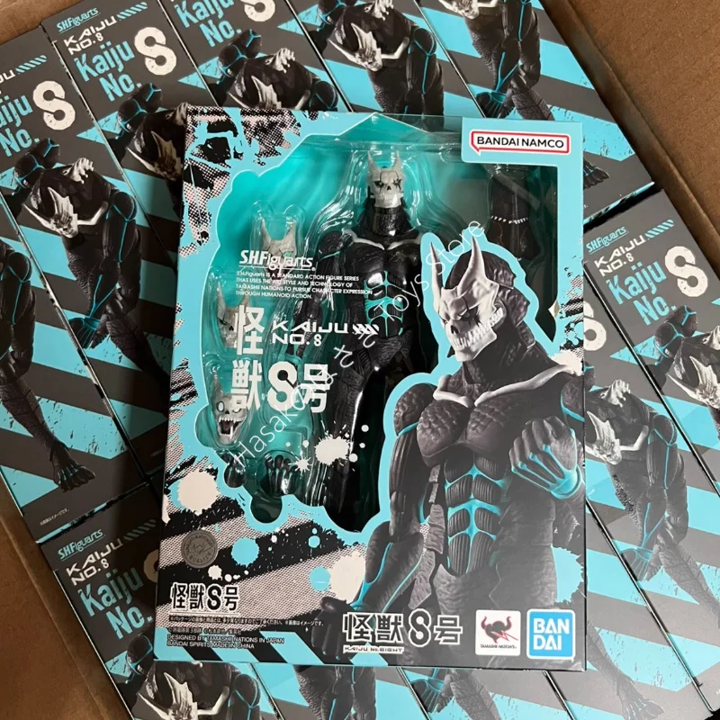 

Original Package in Stock Bandai SHF KAIJU No.8 SHINOMIYA Mobile Suit Figure Finished Model Anime Action Toy Gift for Kids