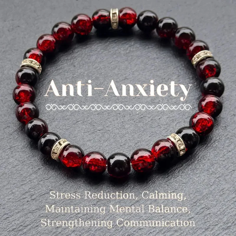 Anti-Anxiety Bohemian Style Bead Bracelet,Stress Reduction,Calming,Maintaining Mental Balance,Strengthening Communication