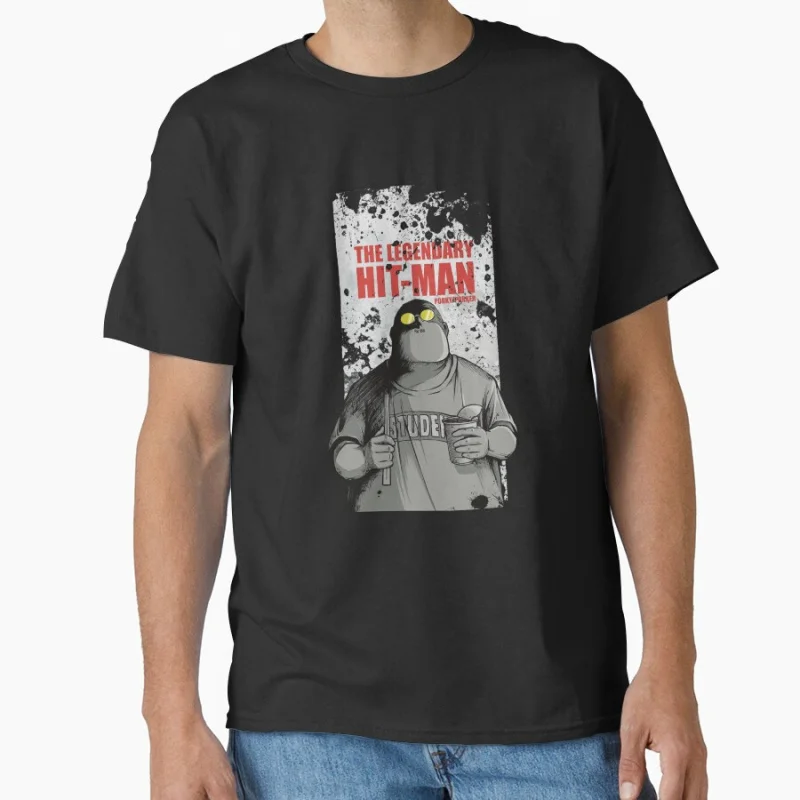 

80s Manga The Legendary Sakamoto Days Anime t shirt for men Large size Tops S-6XL 100% cotton mens Clothes