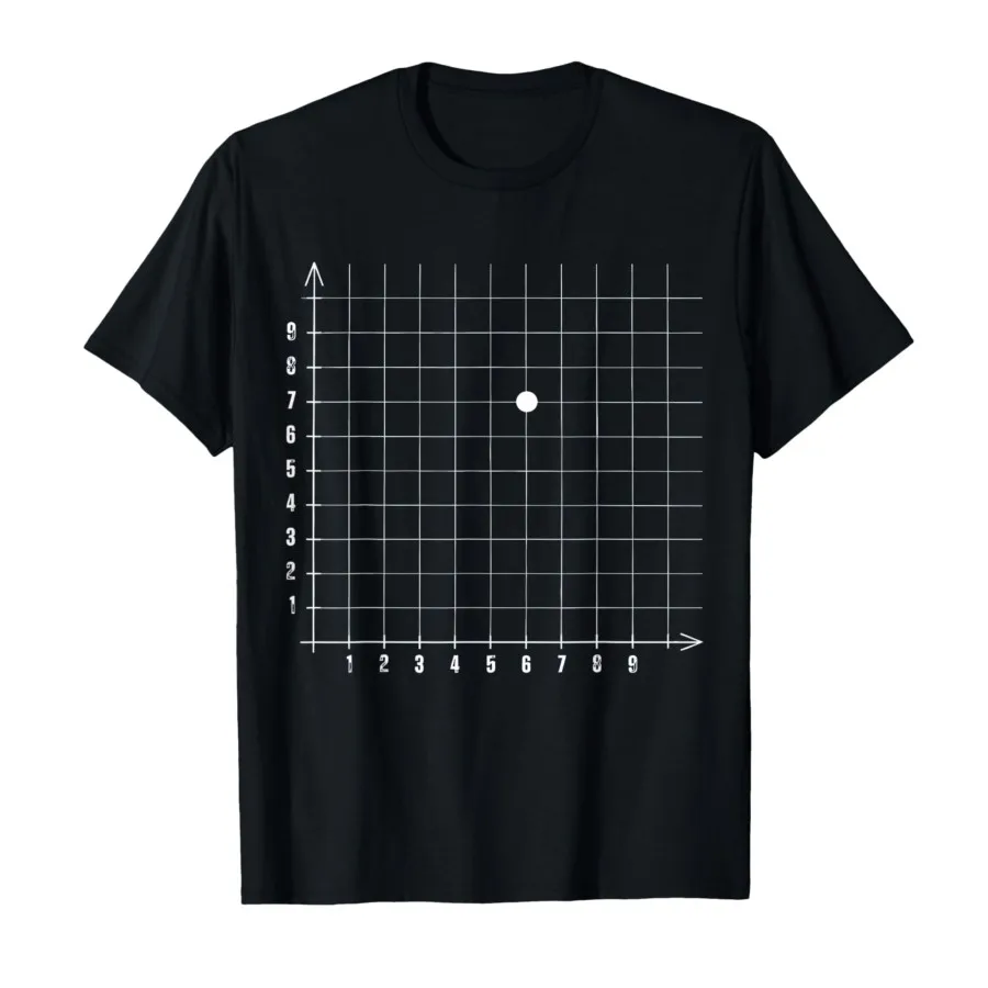

Coordinate (6,7) Funny Math Teacher 67 Math Lover T-shirt for Men Women T Shirts Short Sleeve Tops Comfortable and Breathable