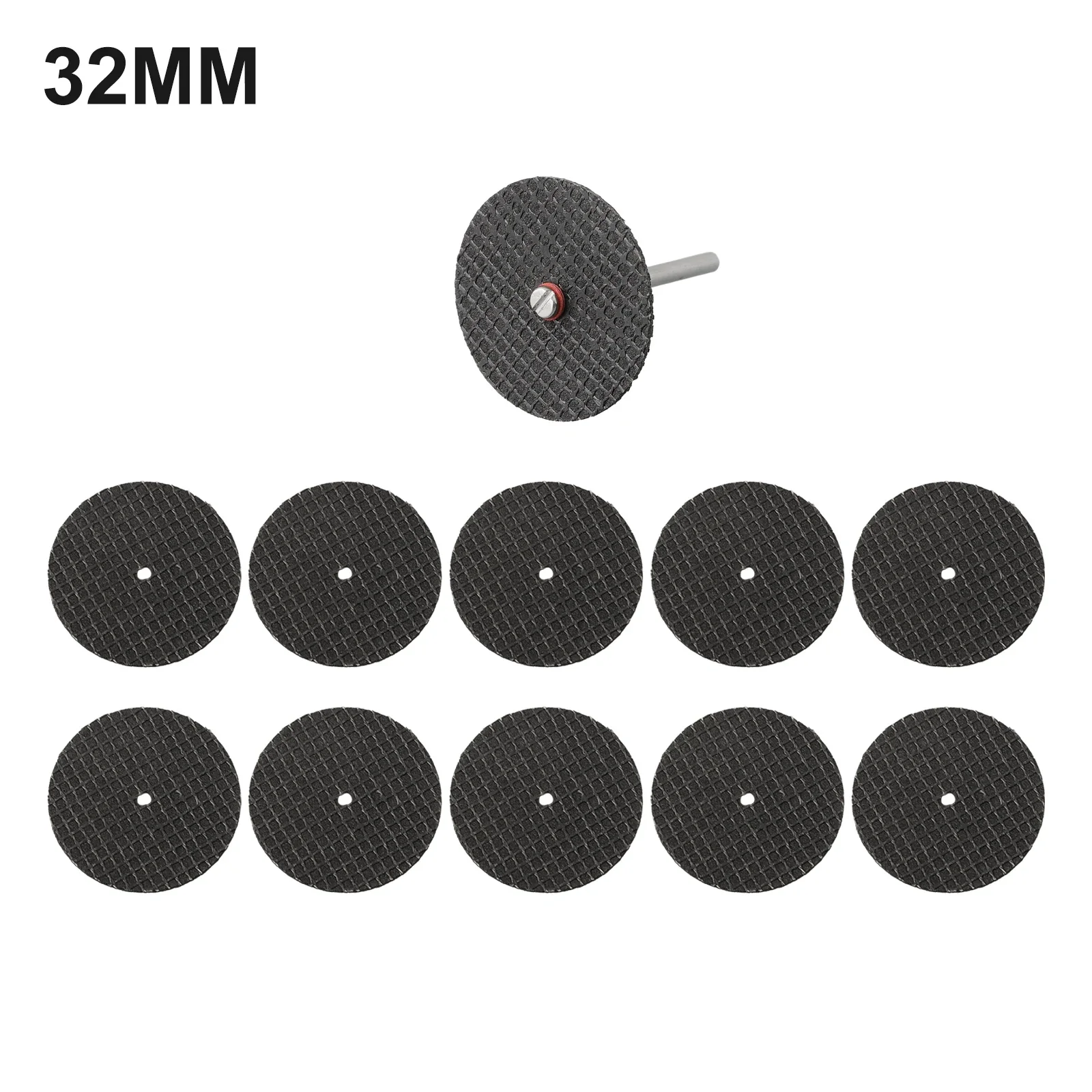 11Pcs 32mm/38MM Resin Cut-Off Wheels Cutting Discs Resin Mini Circular Saw Blade Set For Rotary Tools