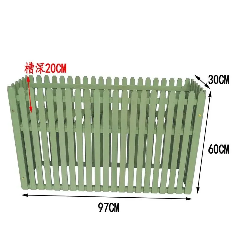 

Outdoor pastoral flower stand courtyard garden fence restaurant partition flower box flower slot block indoor room