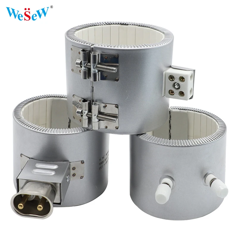 

WeSeW Injection Molding Machine Ceramic Heating Coil Mica Band Heater Nozzle Electric Heating Coil Immersion Rod Water Heater
