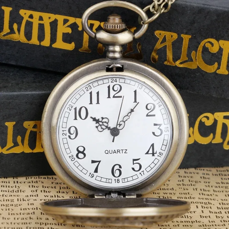 Vintage bloeiende bloem holle ontwerp quartz zakhorloge hanger ketting ketting prachtige cadeaus voor vrouwen mannen