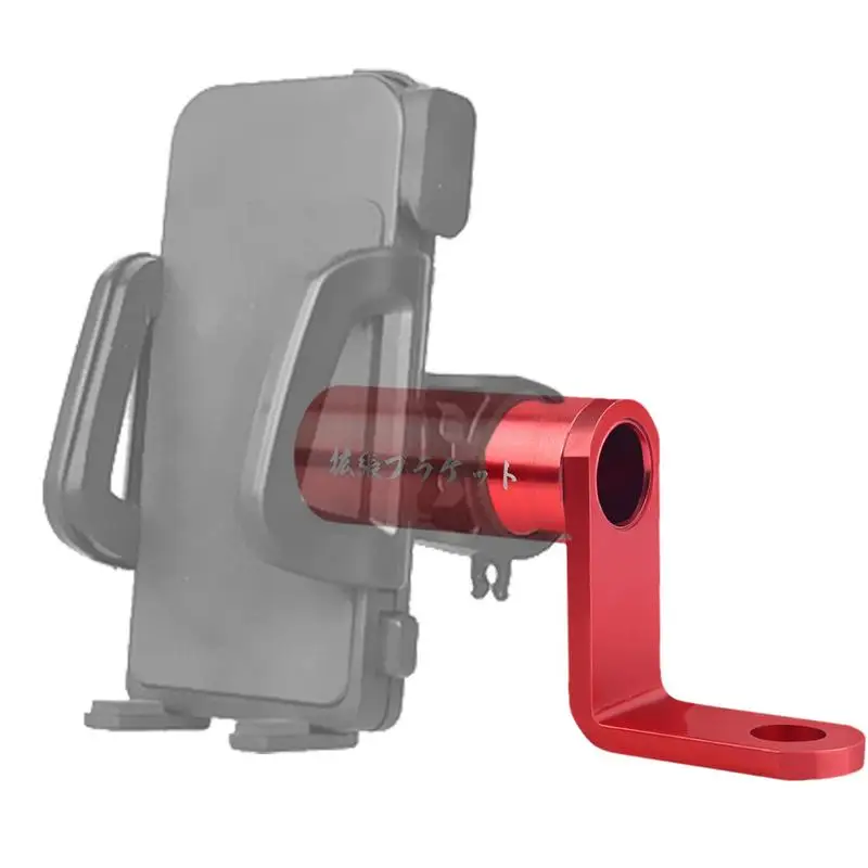 Motorcycle Rearview Mount Extension Aluminum Alloy Rearview Mount Extend Rack Rearview Mount Extend Rack Motorbike Extender