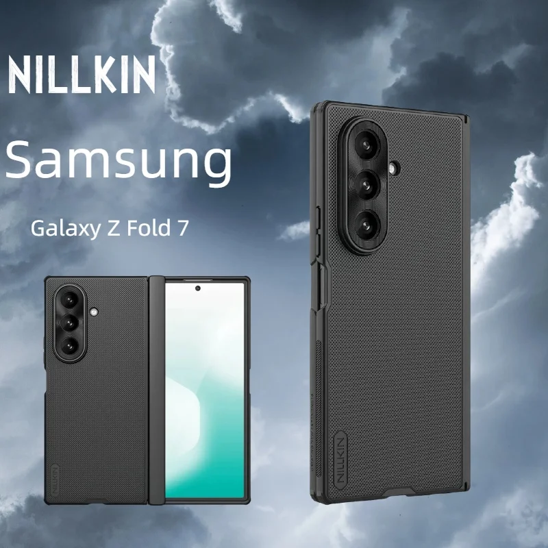 Чехол Nillkin для Samsung Galaxy Z Fold 7 5G, супер матовый защитный чехол с защитой от отпечатков пальцев, жесткий ПК, матовый, 360, полная защита