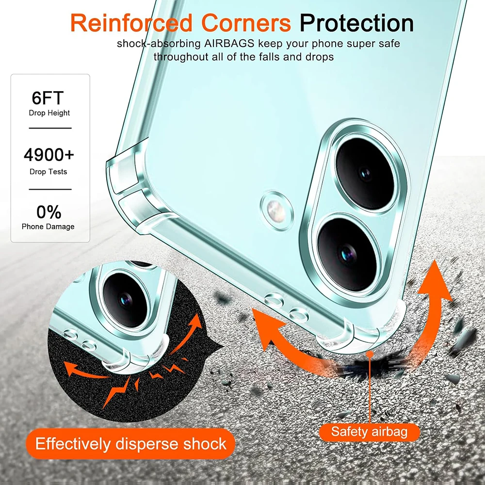 Shockproof Transparent Soft Ca - Xiaomi Poco X6 review and price
