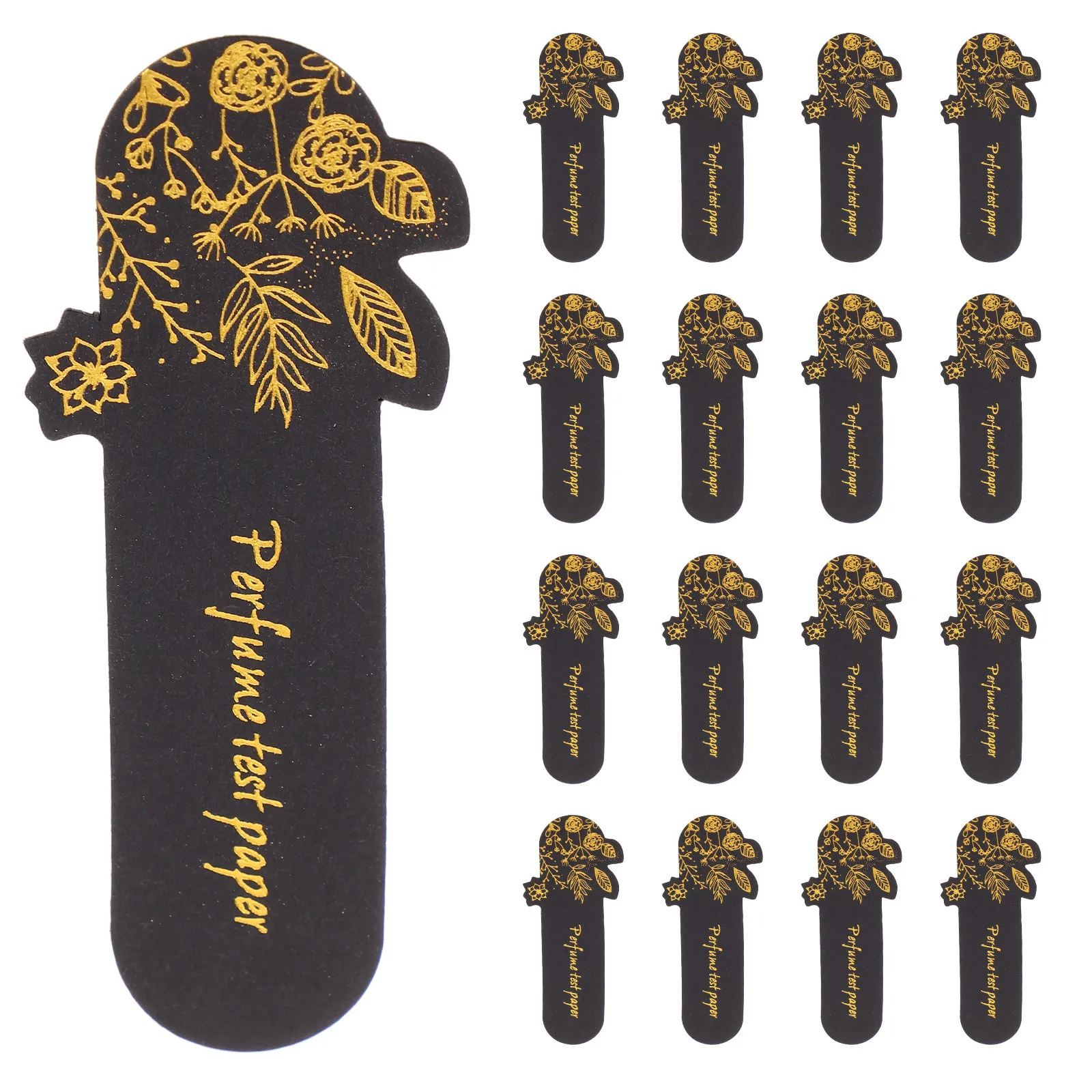 100Pcs Black Paper Perfume Tes - Fragrance-Oils Perfume recensione e prezzo