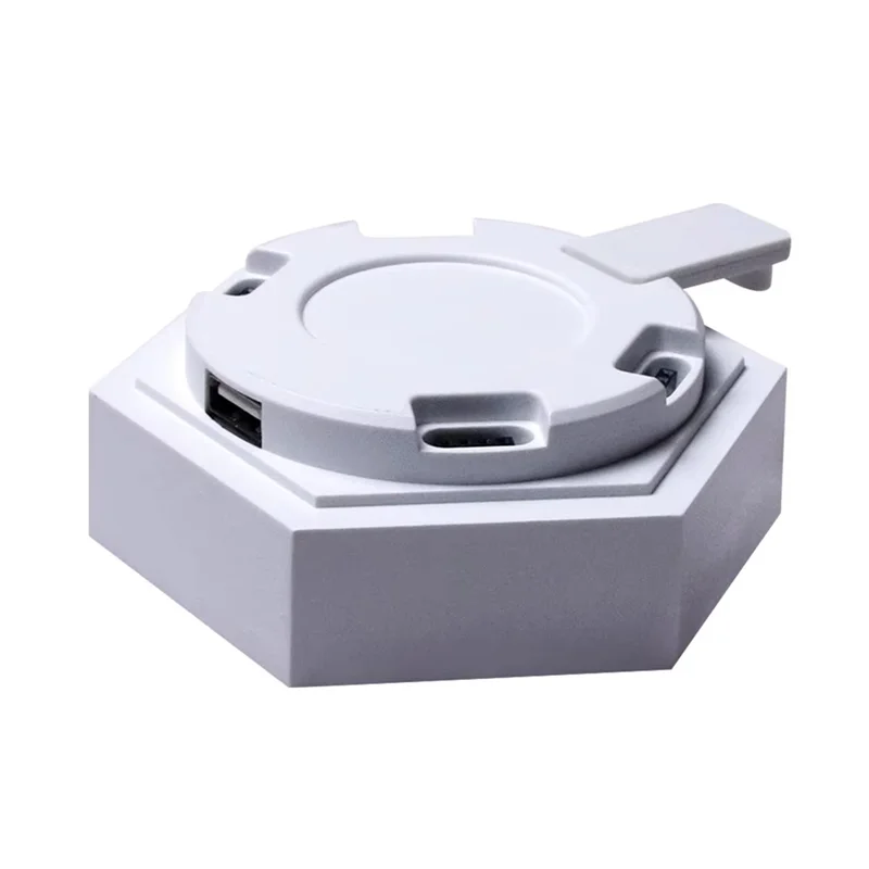 ABHB-Hexagon Touch Sensor RGBW Live-RGB LED Quantum Wall Lighting Modular Lâmpada noturna colorida